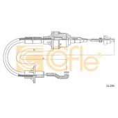 Трос управления сцеплением COFLE 92.11.256 / 11.256
