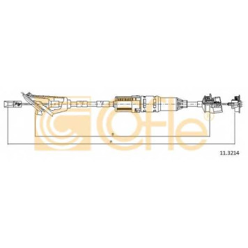 Трос управления сцеплением COFLE 92.11.3214 / 11.3214