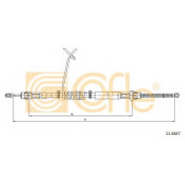 Трос стояночной тормозной системы COFLE 92.11.5667 / 11.5667