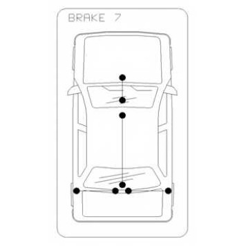 Трос стояночной тормозной системы COFLE 92.11.6024 / 11.6024-1