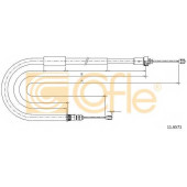 Трос стояночной тормозной системы COFLE 92.11.6571 / 11.6571