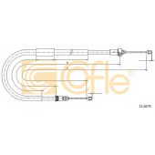 Трос стояночной тормозной системы COFLE 92.11.6575 / 11.6575