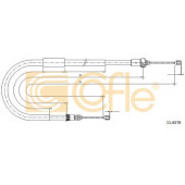 Трос стояночной тормозной системы COFLE 92.11.6576 / 11.6576
