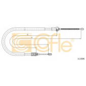 Трос стояночной тормозной системы COFLE 92.11.6586 / 11.6586