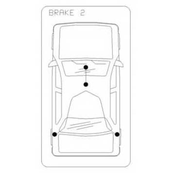 Трос стояночной тормозной системы COFLE 92.1701.10 / 1701.10-1