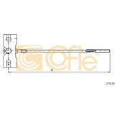 Трос стояночной тормозной системы COFLE 92.17.0120 / 17.0120