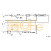 Трос стояночной тормозной системы COFLE 92.17.0235 / 17.0235