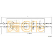 Трос стояночной тормозной системы COFLE 92.17.0587 / 17.0587