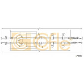 Трос стояночной тормозной системы COFLE 92.17.0603 / 17.0603