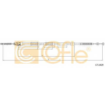 Трос стояночной тормозной системы COFLE 92.17.1429 / 17.1429