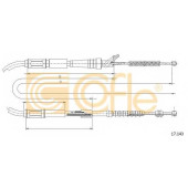 Трос стояночной тормозной системы COFLE 92.17.143 / 17.143