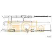 Трос стояночной тормозной системы COFLE 92.17.2512 / 17.2512