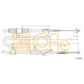 Трос стояночной тормозной системы COFLE 92.17.2554 / 17.2554