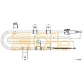 Трос стояночной тормозной системы COFLE 92.17.2566 / 17.2566