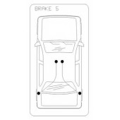 Трос стояночной тормозной системы COFLE 92.17.2617 / 17.2617