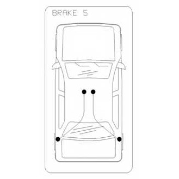 Трос стояночной тормозной системы COFLE 92.17.4203 / 17.4203-1