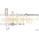 Трос стояночной тормозной системы COFLE 92.17.4231 / 17.4231
