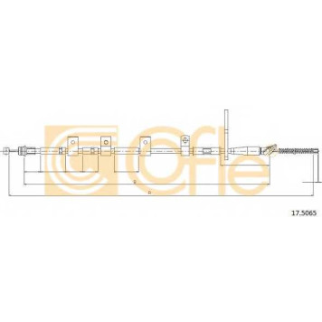 Трос стояночной тормозной системы COFLE 92.17.5065 / 17.5065