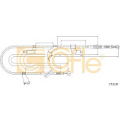 Трос стояночной тормозной системы COFLE 92.17.5137 / 17.5137