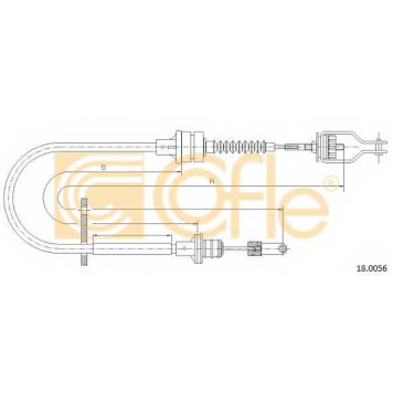 Трос управления сцеплением COFLE 92.18.0056 / 18.0056