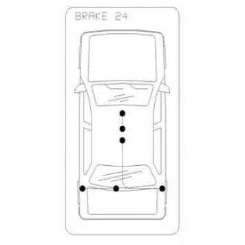 Трос стояночной тормозной системы COFLE 92.491.12 / 491.12-1