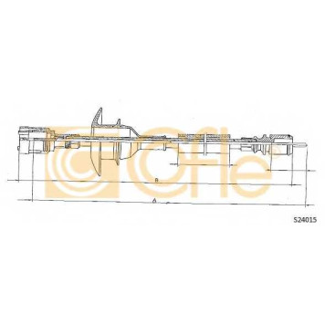 Тросик спидометра COFLE 92.S24015 / S24015