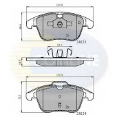 Колодки тормозные дисковые передний для FORD GALAXY, MONDEO, S-MAX / LAND ROVER FREELANDER, RANGE ROVER EVOQUE / VOLVO S60, S80, V60, V70, XC70 <b>COMLINE CBP01591 / 24123, 24124</b>