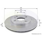 Тормозной диск COMLINE ADC0412V