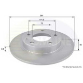Тормозной диск COMLINE ADC0421
