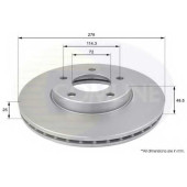 Тормозной диск COMLINE ADC0446V
