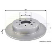 Тормозной диск COMLINE ADC0543