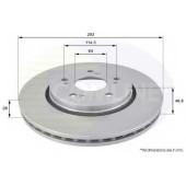 Тормозной диск COMLINE ADC0560V