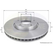 Тормозной диск COMLINE ADC1089V