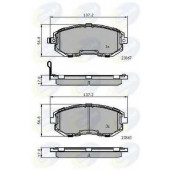 Колодки тормозные дисковые передний для SUBARU BRZ, FORESTER, IMPREZA, LEGACY, OUTBACK, XV <b>COMLINE CBP31760 / 23865, 23867</b>