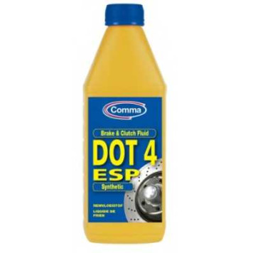 Жидкость тормозная 1л DOT-4 COMMA Brske Fluid ESP BF4ESP1L