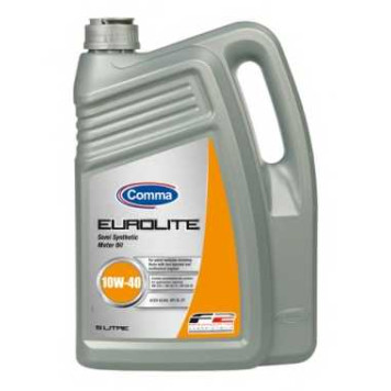 Масло моторное полусинтетическое 5л 10w40 SL/CF Comma Eurolite EUL5L
