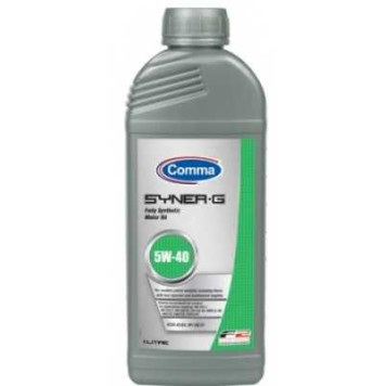 Масло моторное синтетическое 1л 5w40 SM/CF Comma Syner-G SYN1L