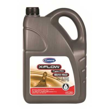 Масло моторное синтетическое 4л 5w40 SL/CF Comma X-FLOW TYPE PD XFPD4L