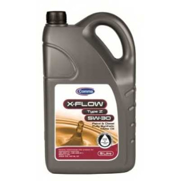 Масло моторное синтетическое 5л 5w30 SL/CF Comma X-Flow Type Z XFZ5L