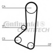Ремень ГРМ CONTITECH 450 LAHR 075 / CT510
