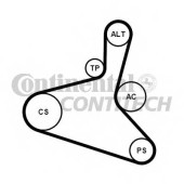 Поликлиновой ременный комплект CONTITECH 6DPK1195K2