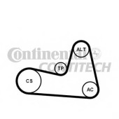 Поликлиновой ременный комплект CONTITECH 6PK1200K2