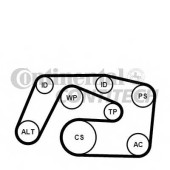 Поликлиновой ременный комплект CONTITECH 6PK2271K1
