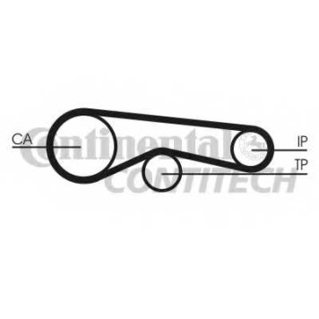 Комплект ремня ГРМ CONTITECH CT1094K1