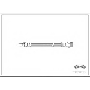 Тормозной шланг CORTECO 19018133