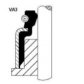 Уплотнительное кольцо стерженя клапана CORTECO VSB / 19019106