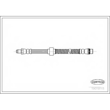 Тормозной шланг CORTECO 19019115