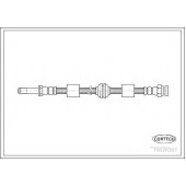 Тормозной шланг CORTECO 19026387