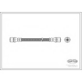 Тормозной шланг CORTECO 19032501