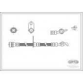 Тормозной шланг CORTECO 19032601